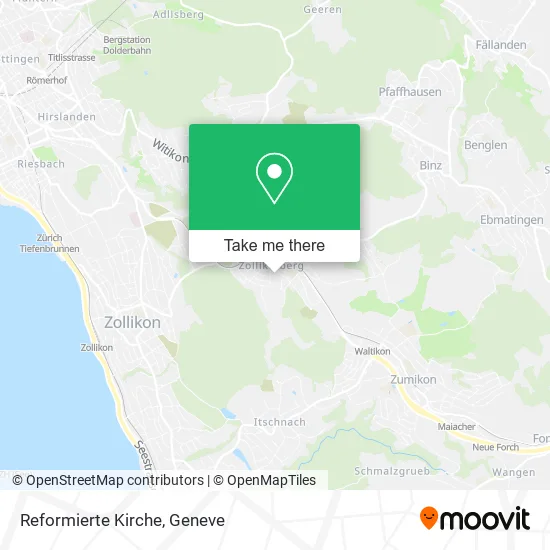 Reformierte Kirche map