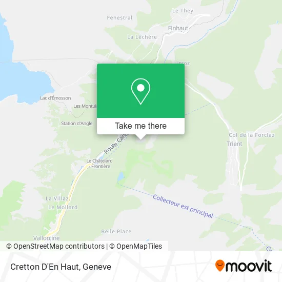 Cretton D'En Haut map