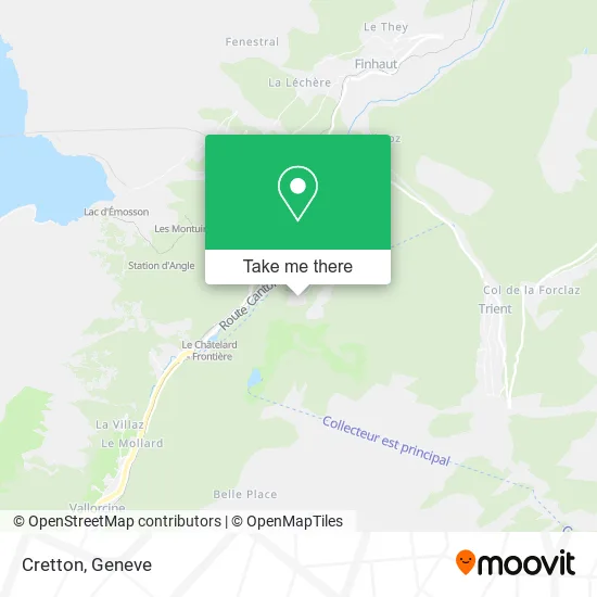 Cretton map