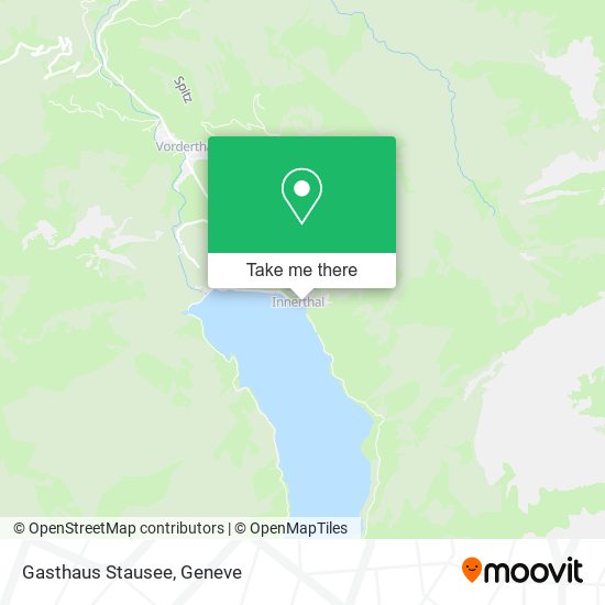 Gasthaus Stausee map