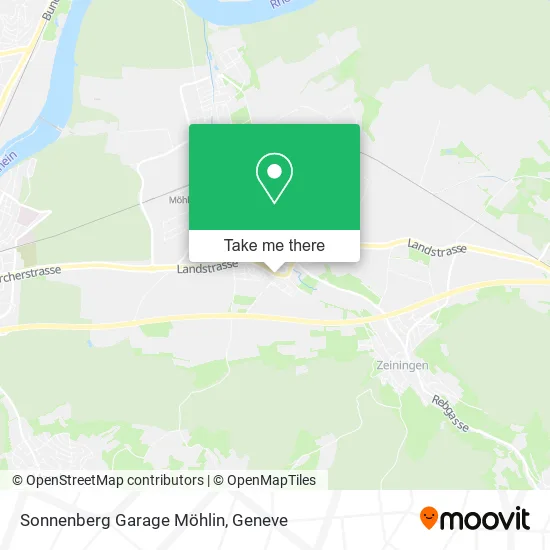 Sonnenberg Garage Möhlin map