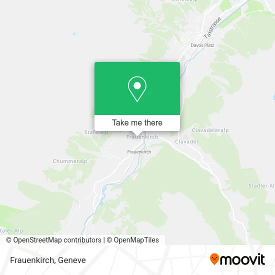 Frauenkirch map