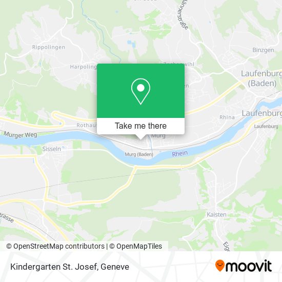 Kindergarten St. Josef map