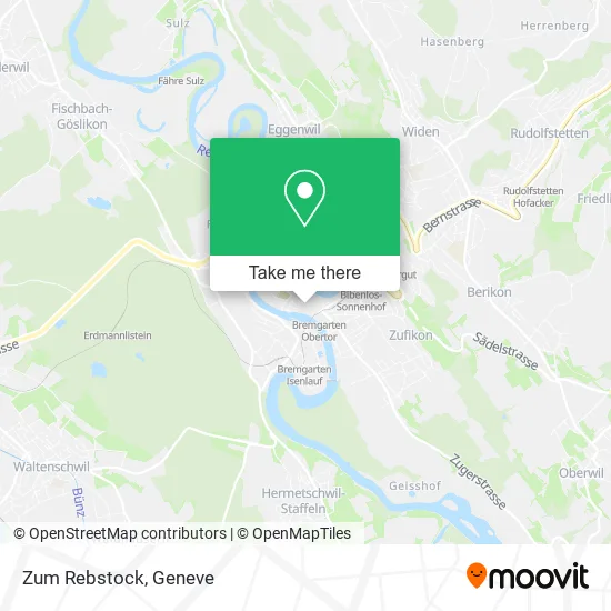 Zum Rebstock map