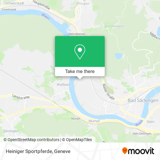 Heiniger Sportpferde map