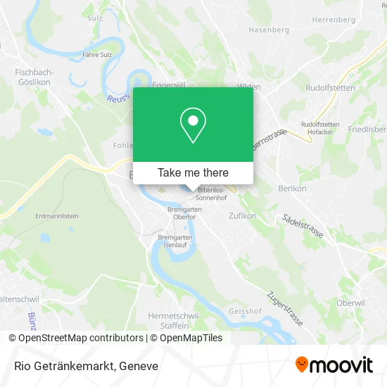 Rio Getränkemarkt map