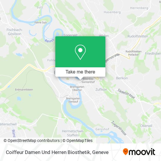 Coiffeur Damen Und Herren Biosthetik map