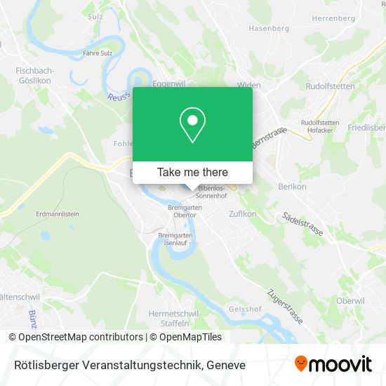 Rötlisberger Veranstaltungstechnik map