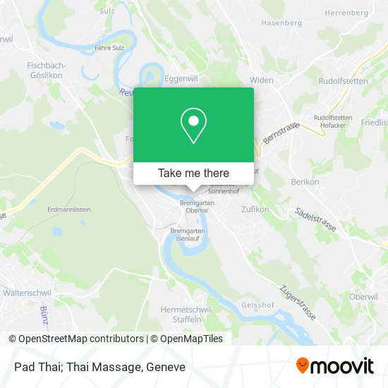 Pad Thai; Thai Massage map