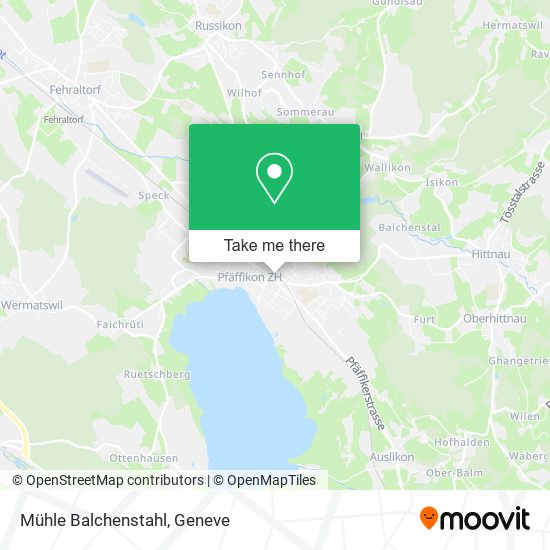 Mühle Balchenstahl map
