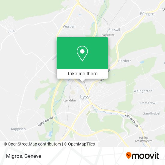 Migros map