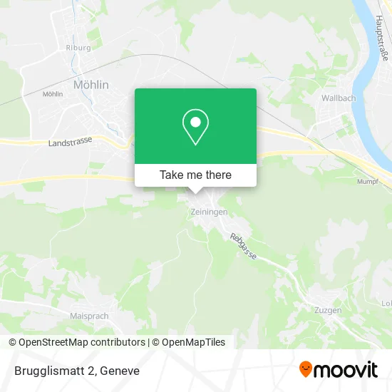 Brugglismatt 2 map