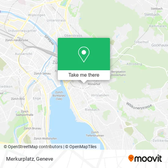 Merkurplatz map