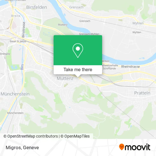Migros map