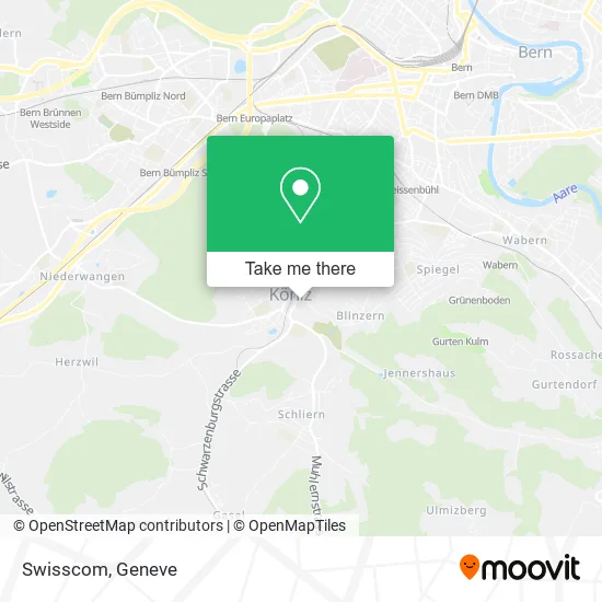 Swisscom map