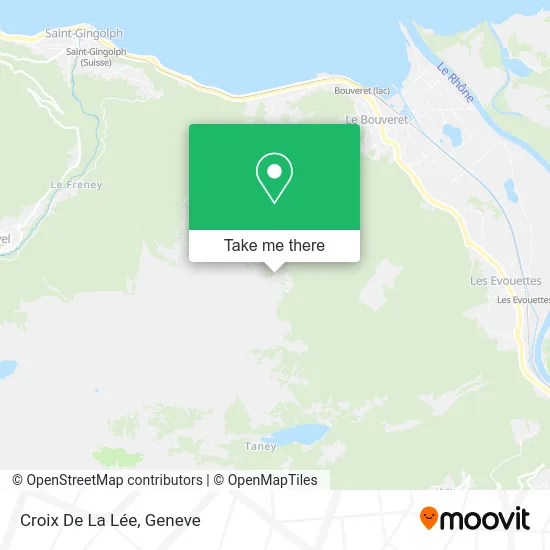 Croix De La Lée map