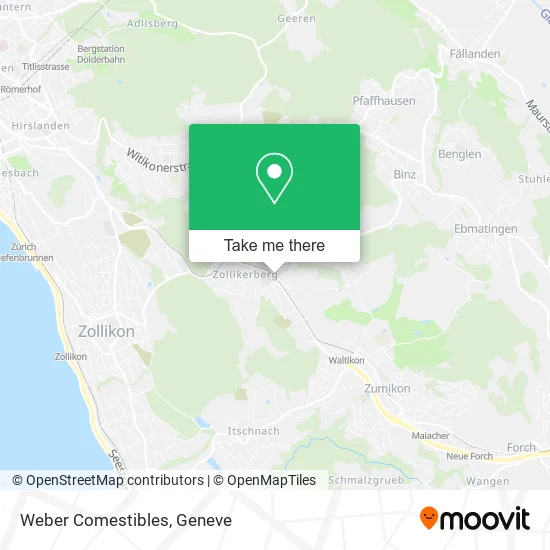 Weber Comestibles map