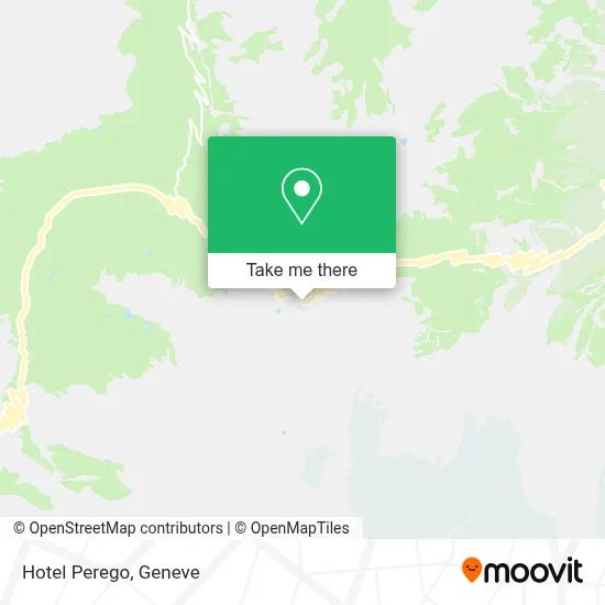 Hotel Perego map