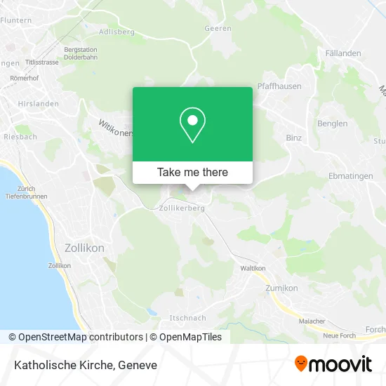Katholische Kirche map
