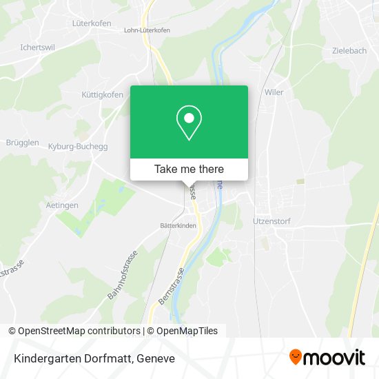 Kindergarten Dorfmatt map
