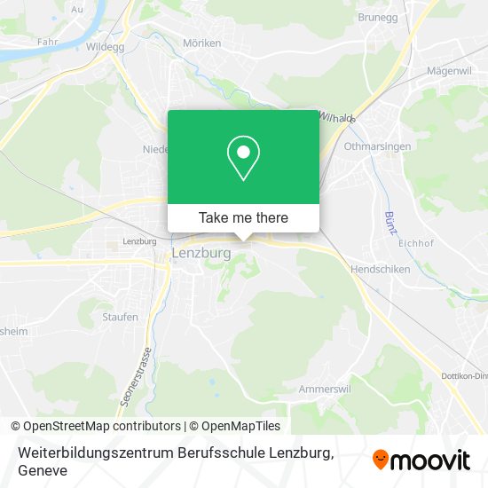 Weiterbildungszentrum Berufsschule Lenzburg map