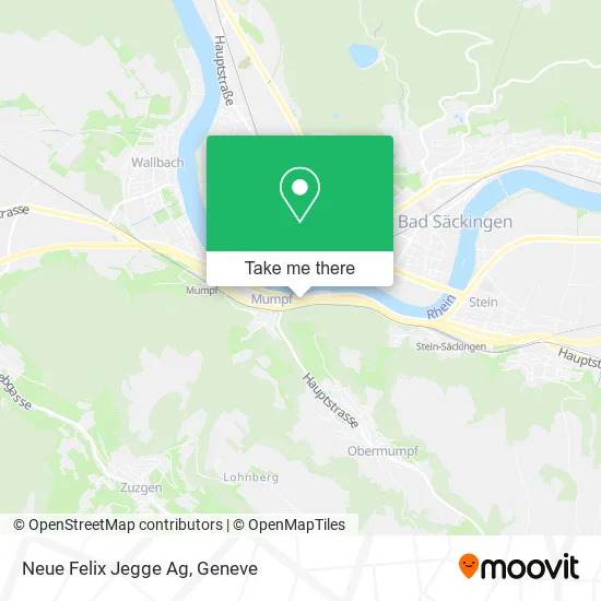 Neue Felix Jegge Ag map