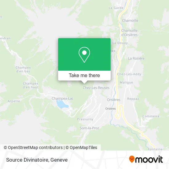 Source Divinatoire map