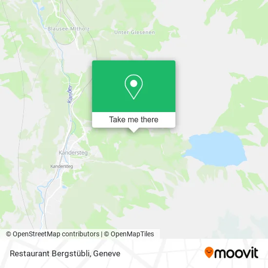 Restaurant Bergstübli map