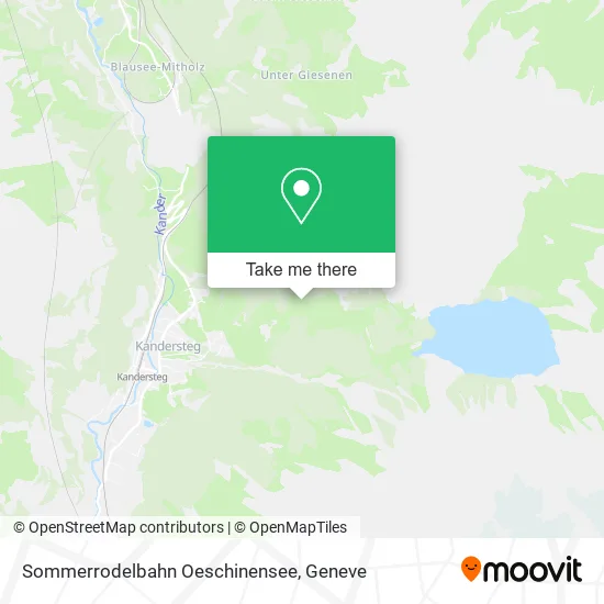 Sommerrodelbahn Oeschinensee map