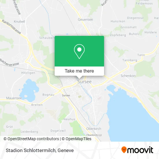Stadion Schlottermilch map