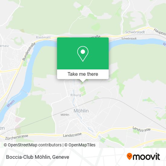 Boccia-Club Möhlin map