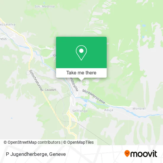 P Jugendherberge map