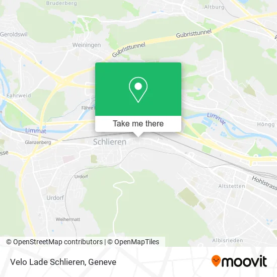 Velo Lade Schlieren map