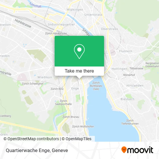 Quartierwache Enge map