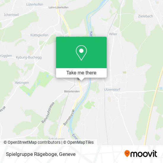 Spielgruppe Rägeboge map