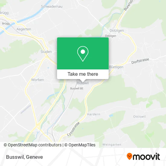 Busswil map