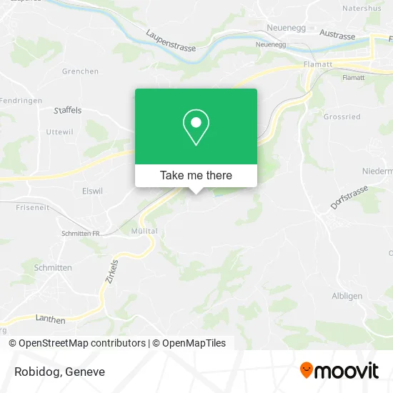 Robidog map