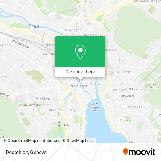 Decathlon map