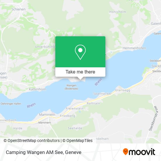Camping Wangen AM See map