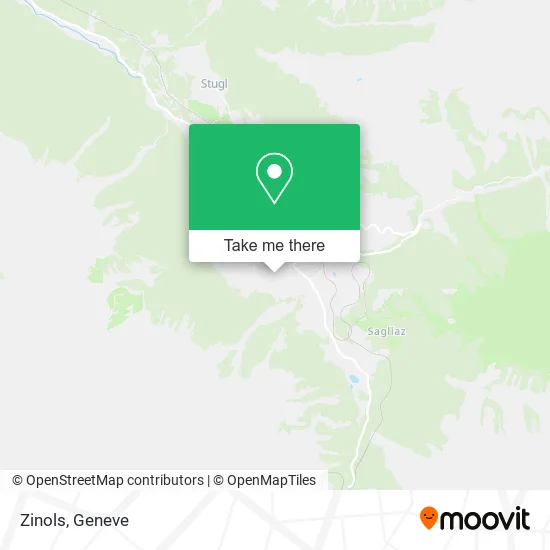 Zinols map