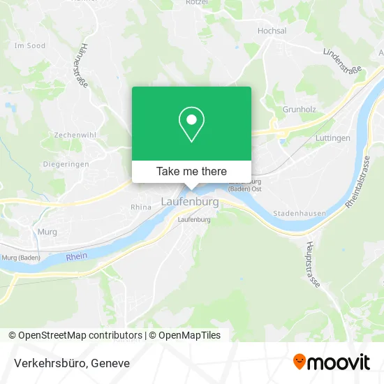 Verkehrsbüro map