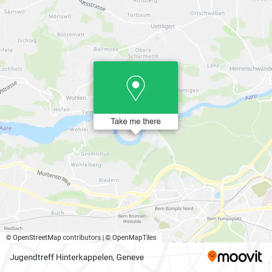 Jugendtreff Hinterkappelen plan