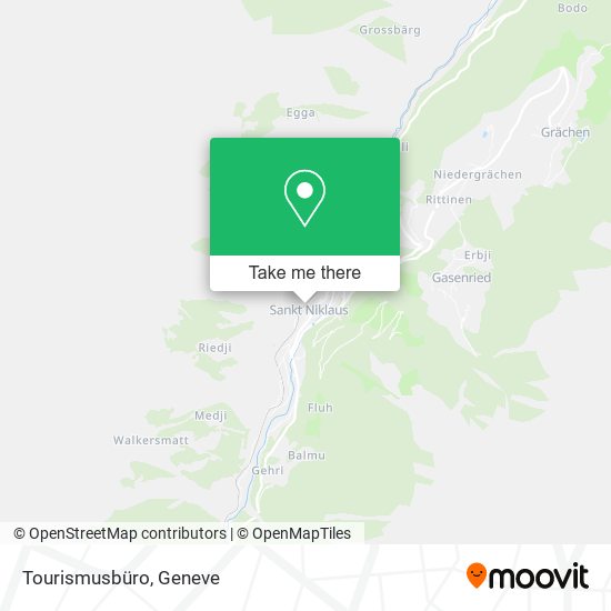Tourismusbüro map
