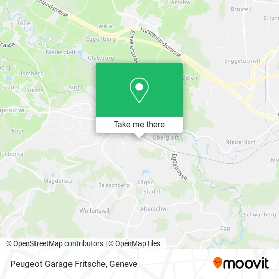 Peugeot Garage Fritsche map