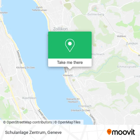 Schulanlage Zentrum map