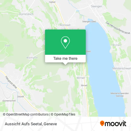 Aussicht Aufs Seetal map