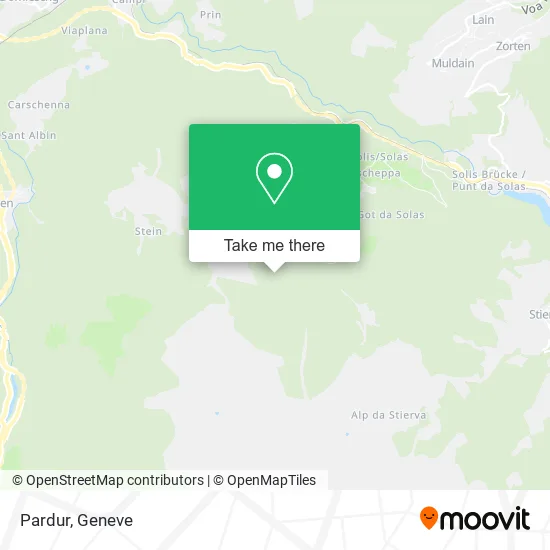 Pardur map