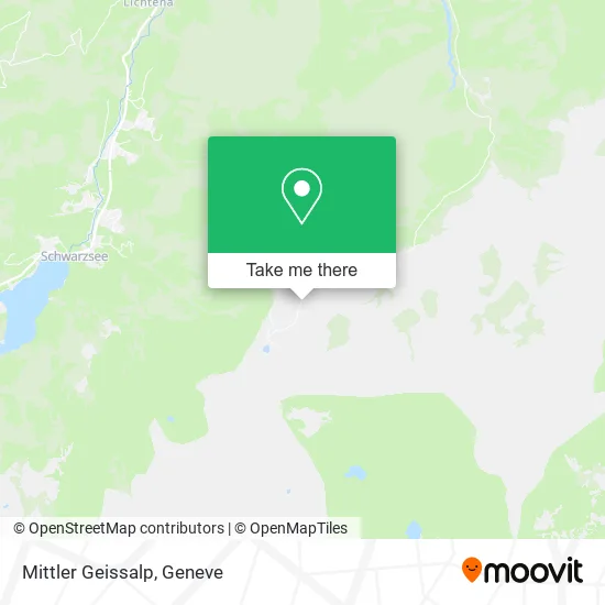 Mittler Geissalp map