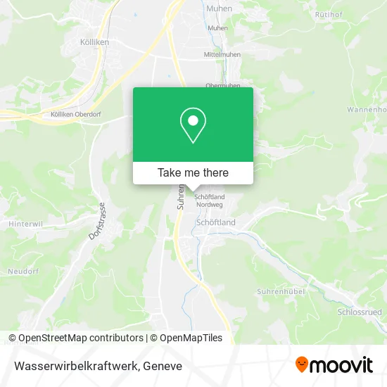 Wasserwirbelkraftwerk map