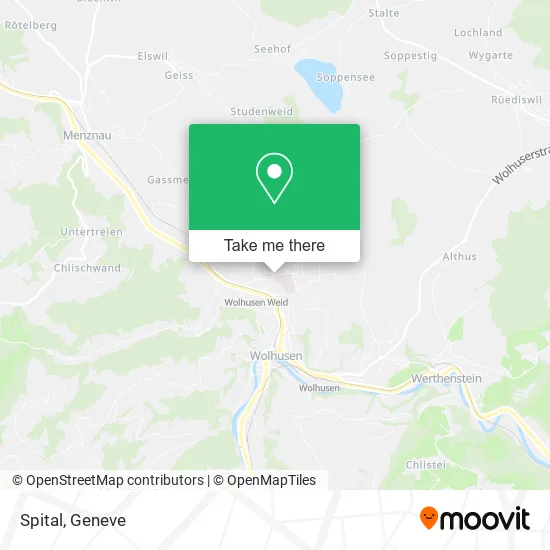 Spital map